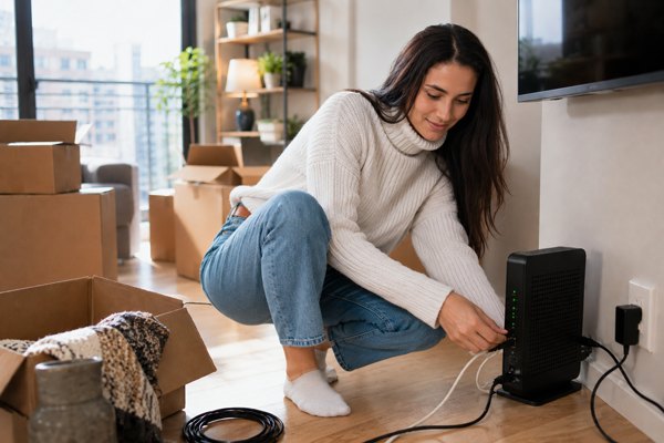 Je déménage : comment faire pour internet de façon simple et rapide