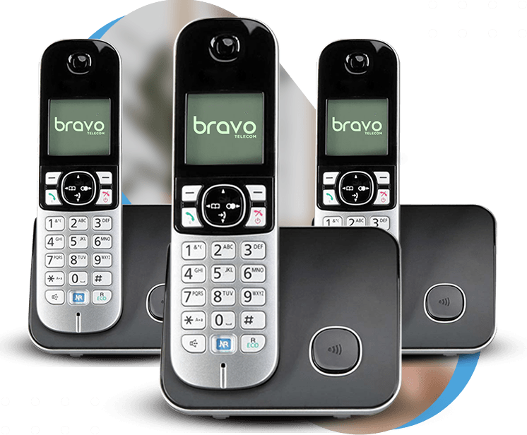Téléphones résidentiels sans fil - Service de téléphonie IP offert par Bravo Telecom