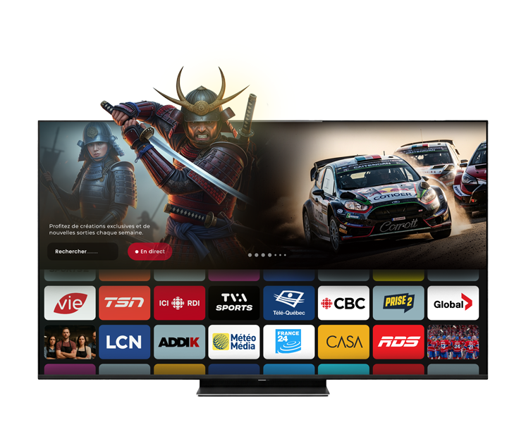 Vivez le meilleur de la TV à partir de 15$