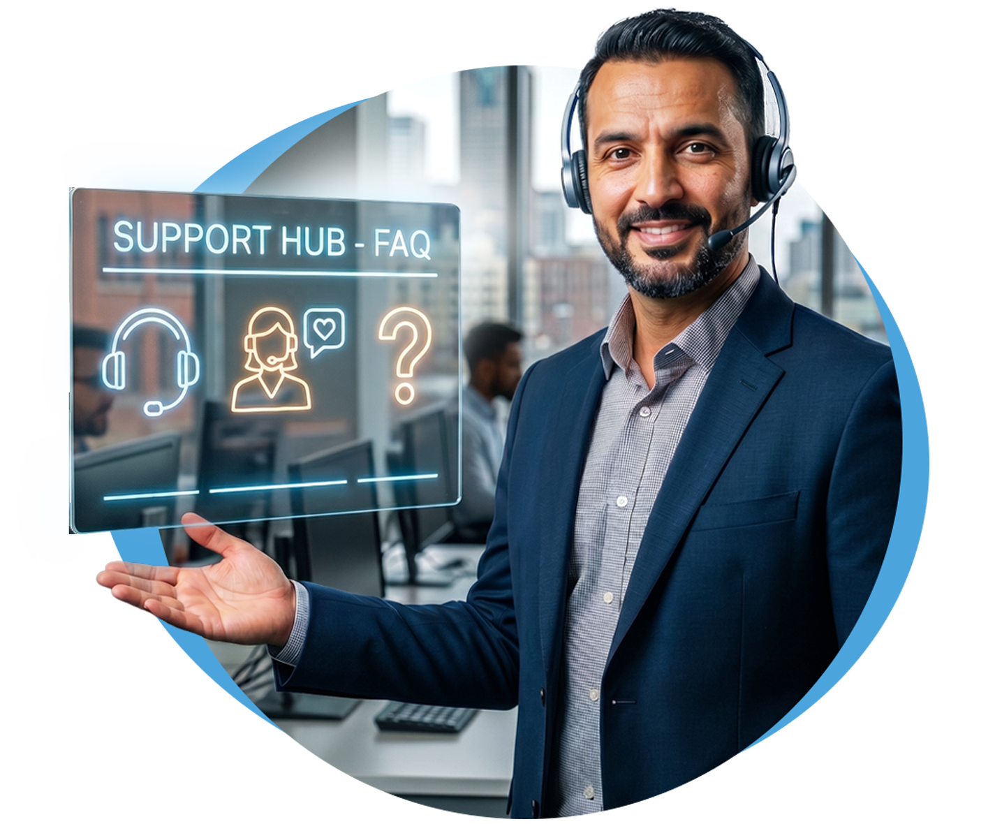 Bravo Telecom customer support team in Montreal